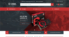 Desktop Screenshot of comtek.com.br